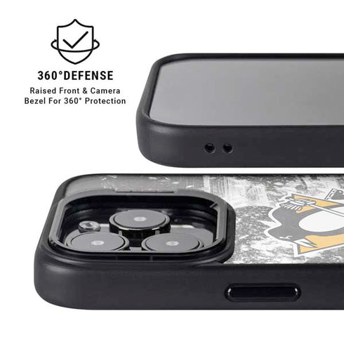 NHL Pittsburgh Penguins Frozen iPhone 14 Pro Kickstand Case
